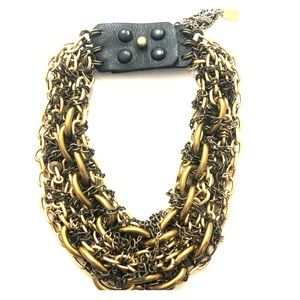 Jenny Bird Chain collar necklace